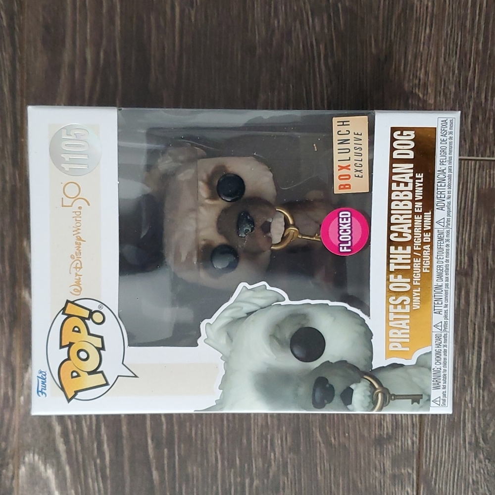 ☠️ Pirates of the Caribbean DOG Flocked Box Lunch Exclusive Funko Pop #1…